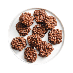 Bouchées chocolatées saveur caramel fleur de sel