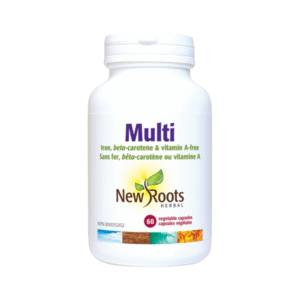 Multi Sans fer, bêta‑carotène, ou vitamine A - New Roots Herbal