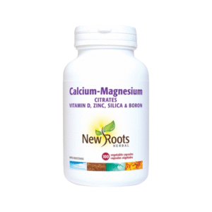 Calcium-Magnésium Citrates Vitamine D, Zinc, Silice, Bore - New Roots Herbal Suppléments